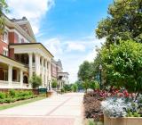 Terrell Hall and Front Campus on Georgia College campus